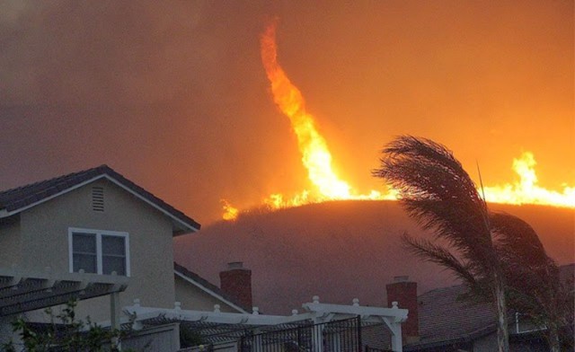 Природные огненные воронки  