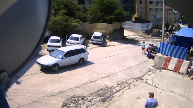 Водитель чудом спасся