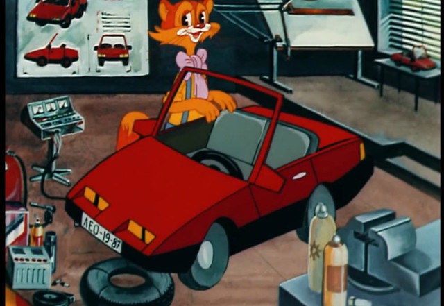 Автомобильные мультфильмы