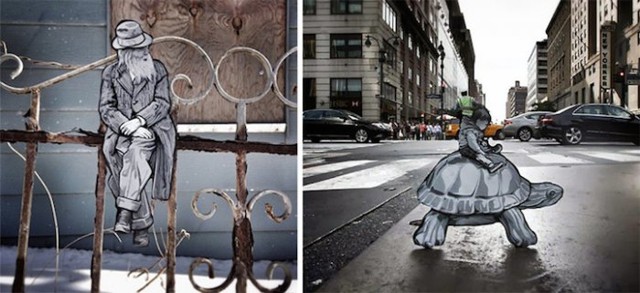 Маленькие миры уличного художника 