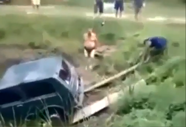 Как в деревне Ниву из реки доставали 