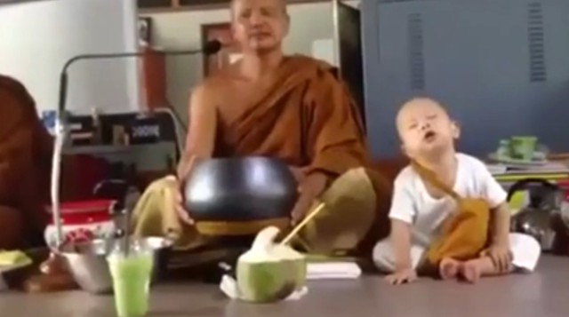 Мальчонка домедитировался