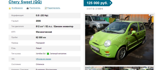 Реклама на авто.ру