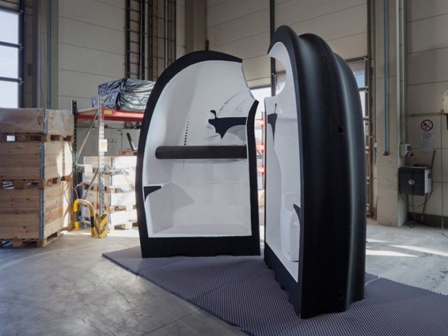 Компактный персональный дом, напечатанный на 3D-принтере