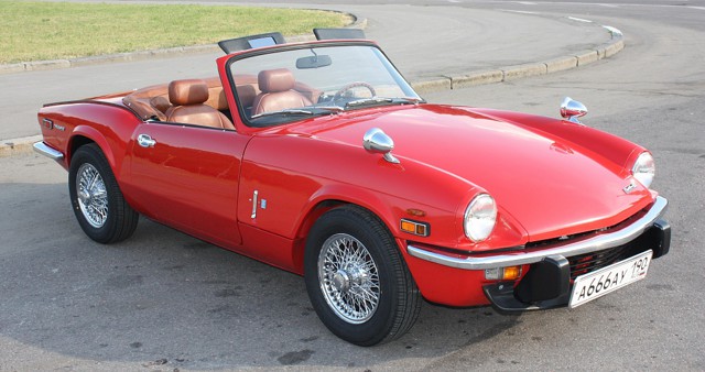 British Leyland Triumph Spitfire MKIV, реставрирован в России