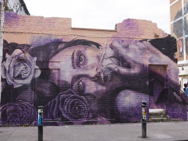 Стрит-арт на улицах Лондона