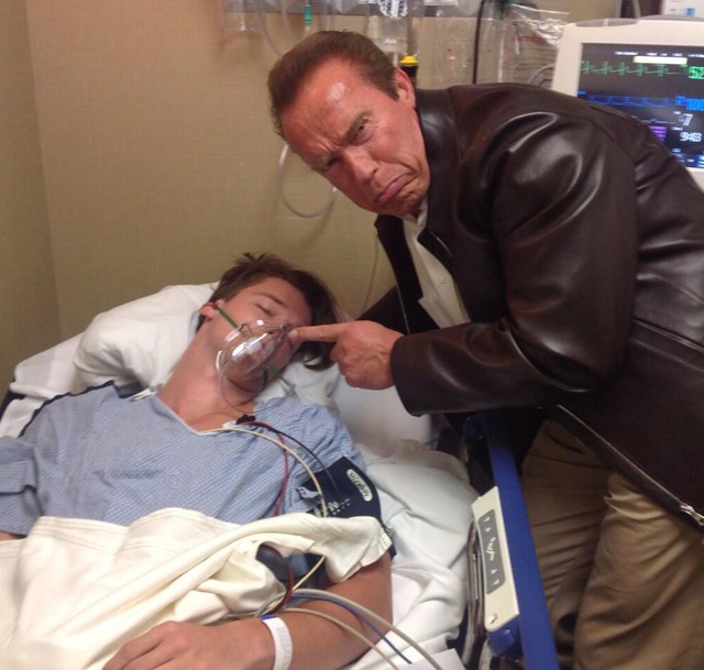 Неординарное чувство юмора Арнольда Шварценеггера