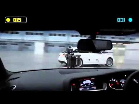 Игра в пейнтбол на Audi RS4