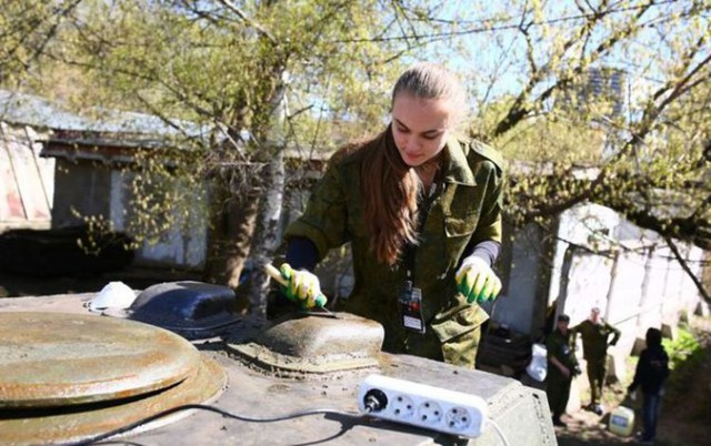 Геймеры помоют танки ко Дню Победы