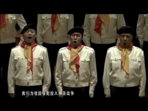 Военные песни в исполнии НОА Китая