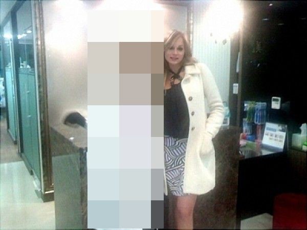 Екатерина Путина со своим мужем