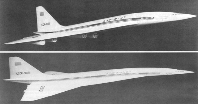 Ту-244 пассажирский сверхзвуковой. Миф или реальность?