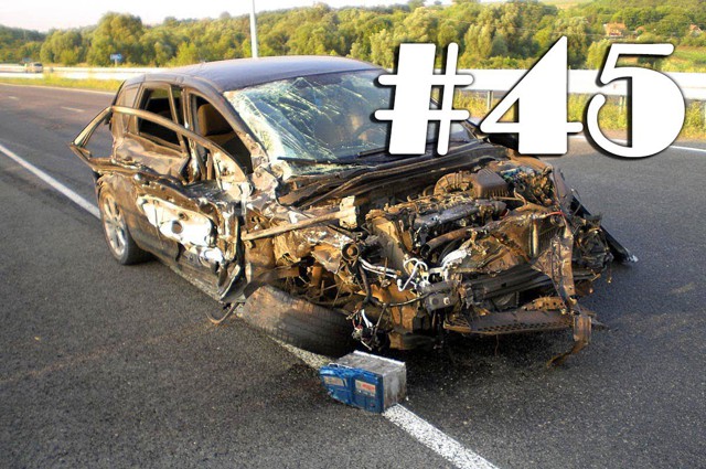 Подборка ДТП и Аварий Май 2014 #45