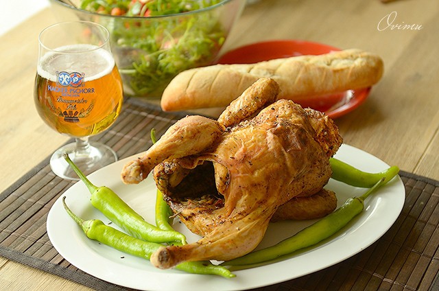 Пьяный цыпленок