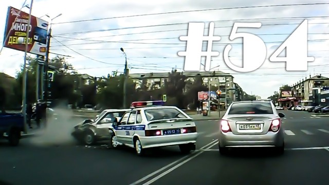 Подборка ДТП и Аварий Июнь 2014 #54