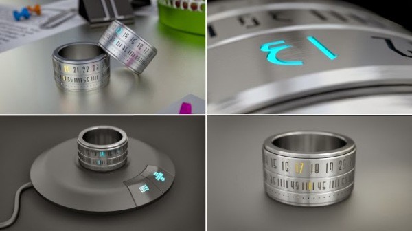 Новое поколение аксессуаров: кольцо-часы