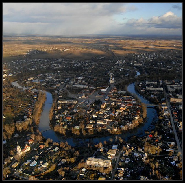 Россия с высоты птичьего полета