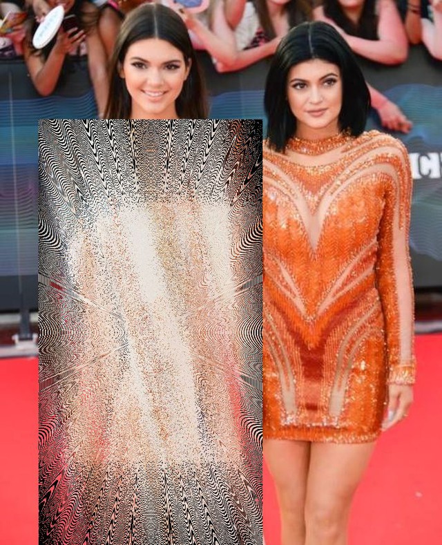 Сестра Ким Кардашян пришла на музыкальную премию в очень откровенном платье