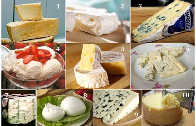 ТОП-10 самых вкуснейших сыров в мире