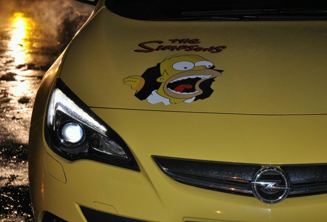 Opel Astra -The Simpsons