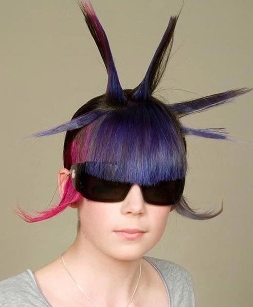 Самые смешные и необычные прически мира