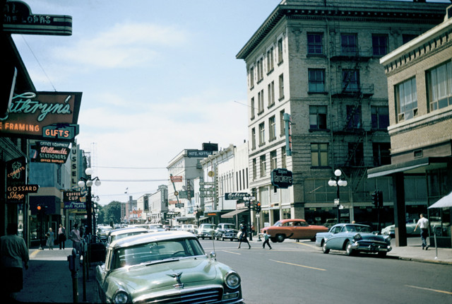 Автомобильная Америка прошлого столетия 