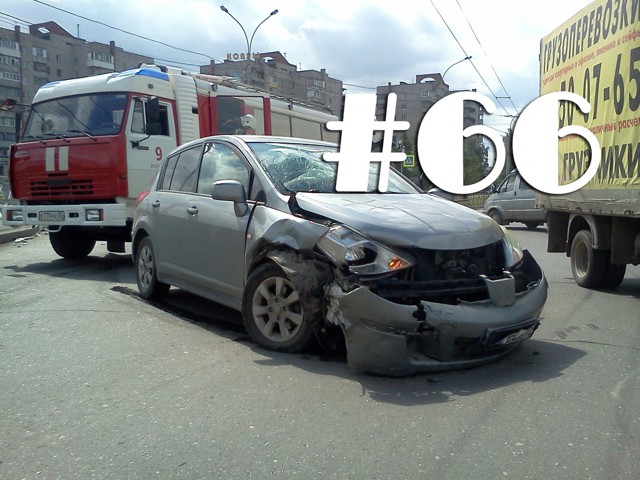 Подборка ДТП и Аварий Июль 2014 #66