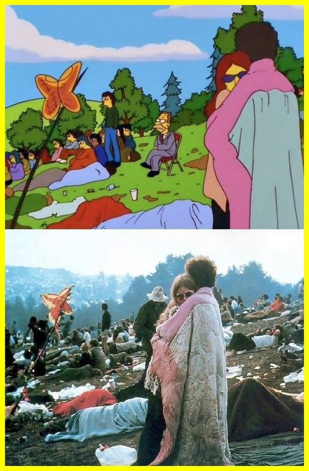 Исторические моменты, показанные в Симпсонах