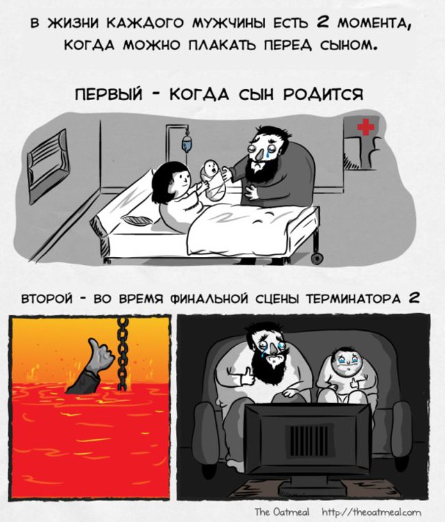 Смешные комиксы