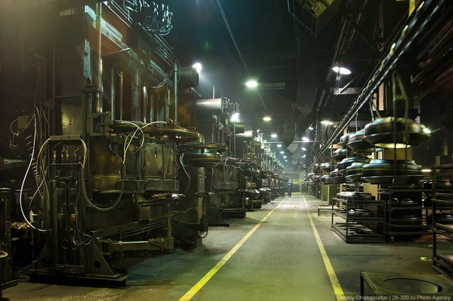 Как производят шины для машины.  