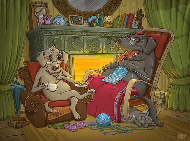 Иллюстрации Олега Герта 