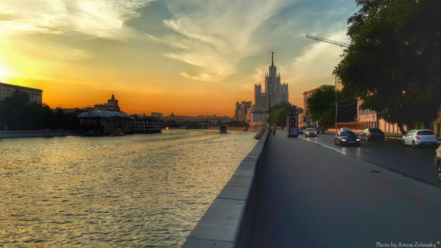 Небо над Москвой