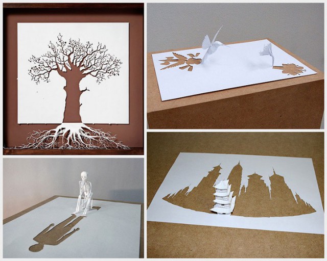 Фигурки из бумаги