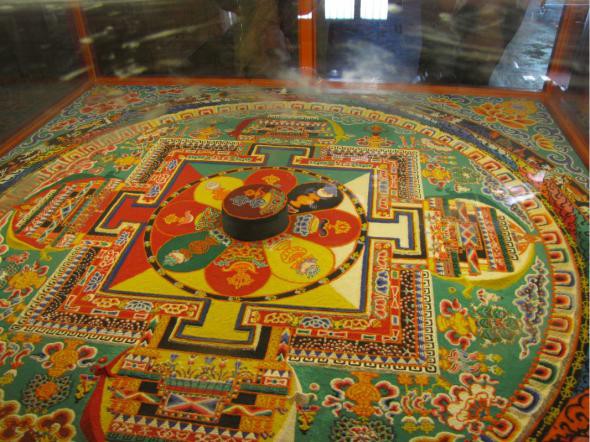 Песочная мандала - тибетское сакральное искусство