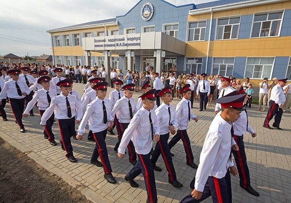 В Астраханской области открылся казачий кадетский корпус