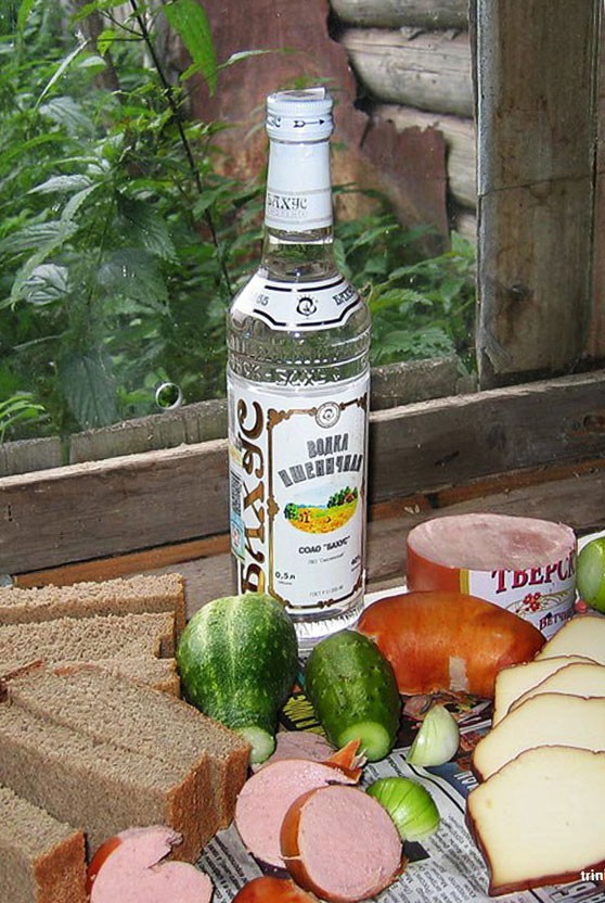 Как пить Русскую водку 