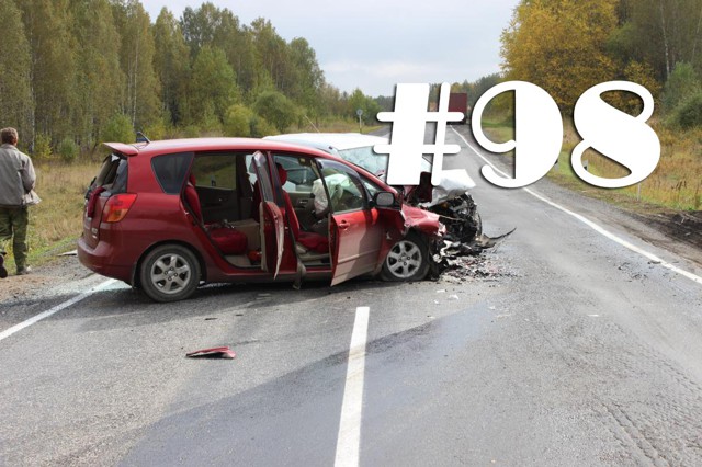 Подборка ДТП и Аварий Сентябрь 2014 #98