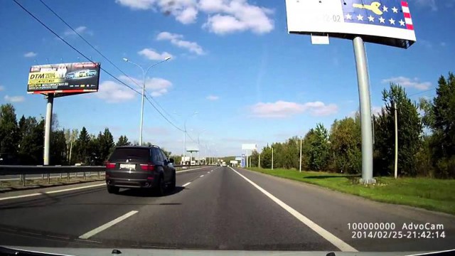 Поставил на место наглеца на BMW