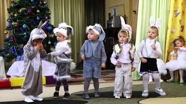 Танец зайчиков энтузиастов 