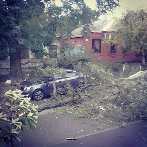 Ураган в Ростове-на-Дону 24.09.2014г