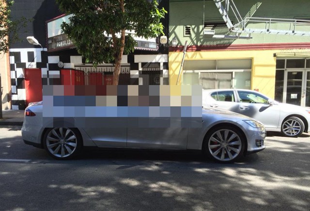 Замечен кабриолет Tesla Model S