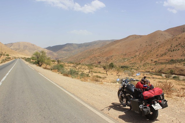 На мотоцикле в Португалию через Марокко