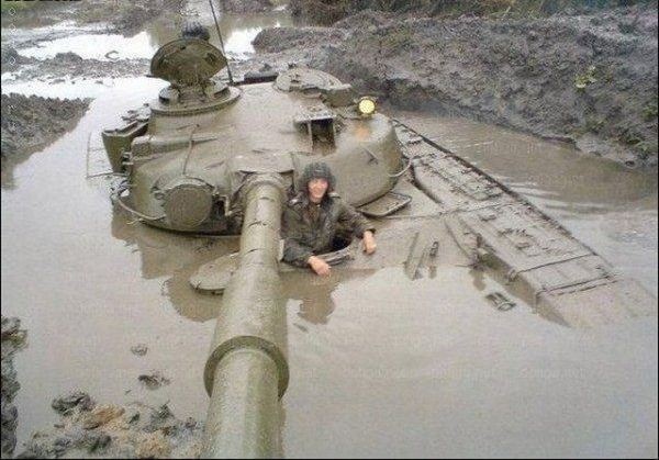 Танки грязи не боятся?..