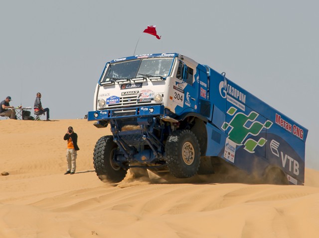 Гоночный газодизельный КАМАЗ 