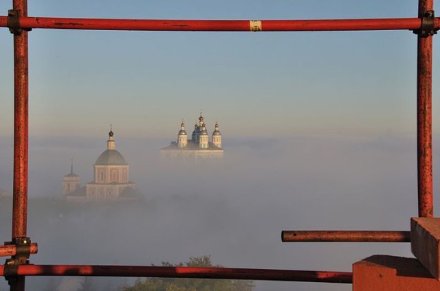 Выставка фоторабот "С верой в Россию"