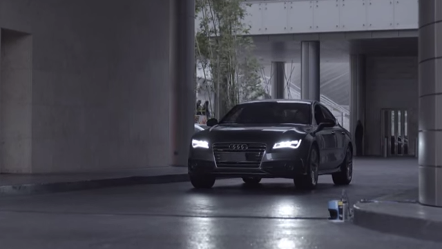 Полностью беспилотная Ауди  