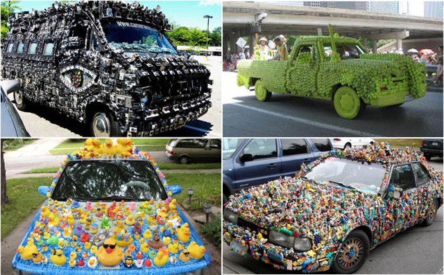 10 самых невероятных художеств на автомобилях
