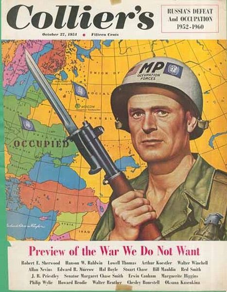 Сценарий 3-й мировой войны  написан еще в 1951 году