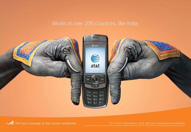 Креативная реклама компании AT&T