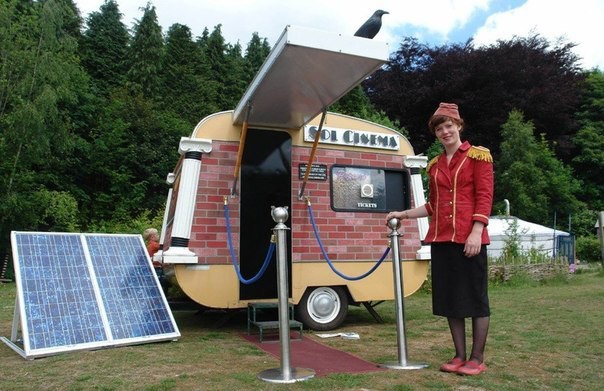 Самый маленький в мире кинотеатр